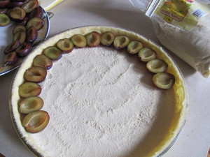 Tarte aux quetsches